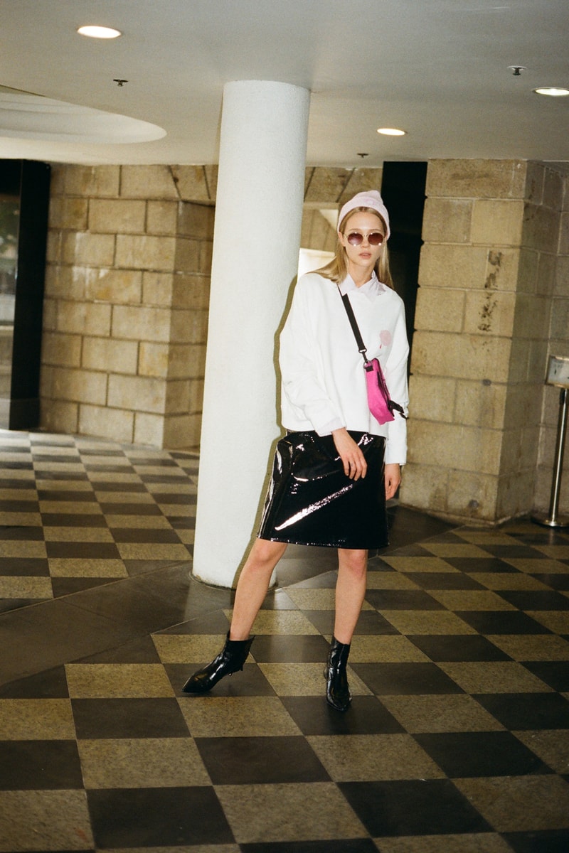 undercover jun takahashi hbxwm hbx editorial cross body bag crewneck beanie