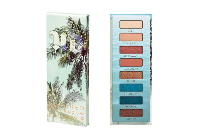 Full Urban Decay "Beached" Makeup Collection Eyeshadow Bronzer Lipstick Eyeliner