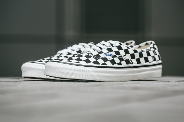 Cop Vans' Latest Throwback Checkerboard Authentic 44 DX