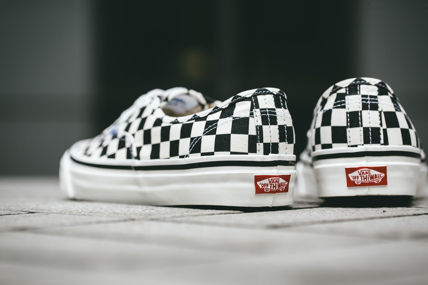 Vans Checkerboard Authentic 44 DX Throwback Black White