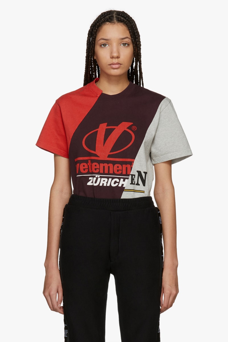 Vetements Spring/Summer Collection Drop T-shirt