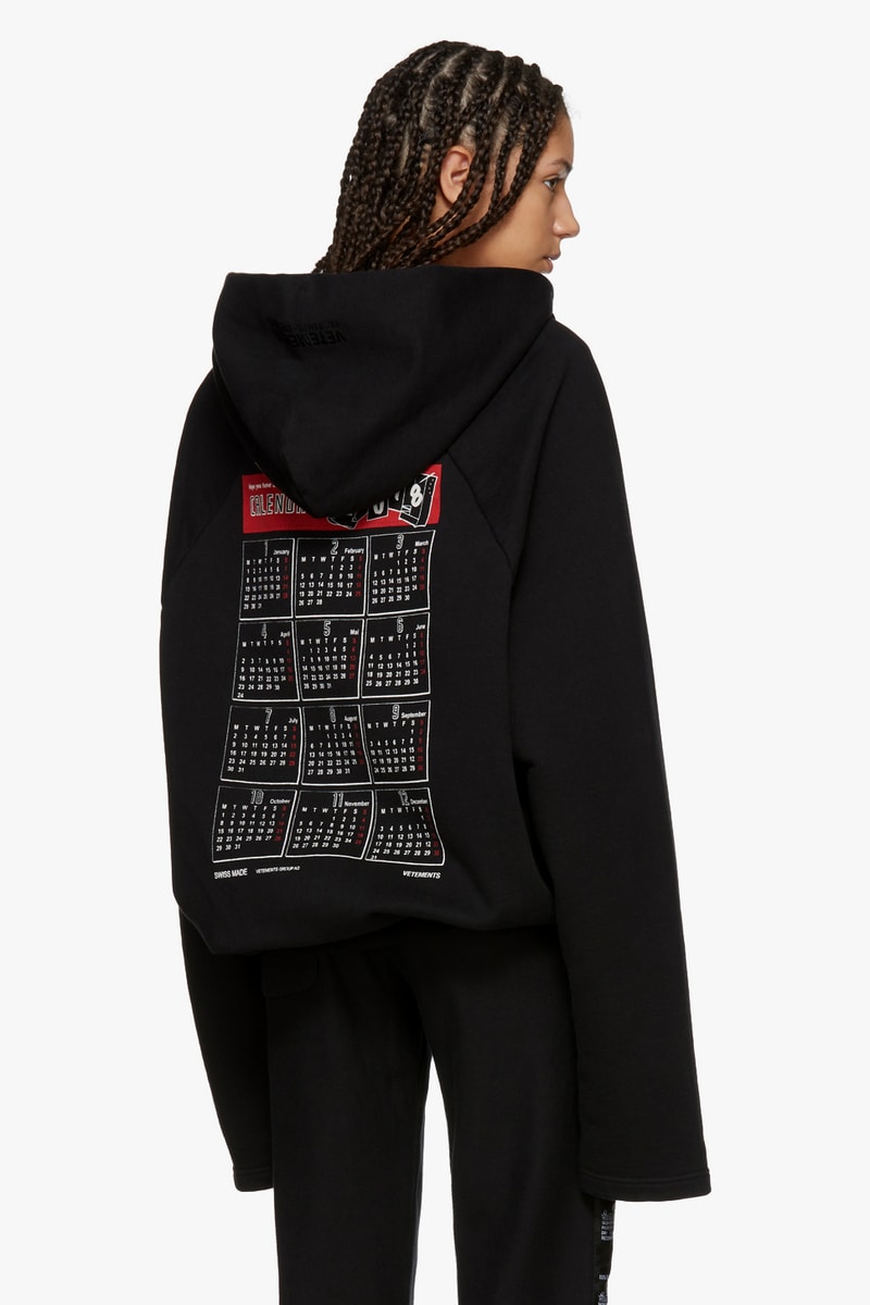 Vetements Spring/Summer Collection Drop Hoodie Back