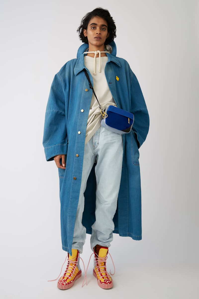 Acne Studios Bla Konst Spring/Summer 2018 Lookbook Denim Jackets Sweaters