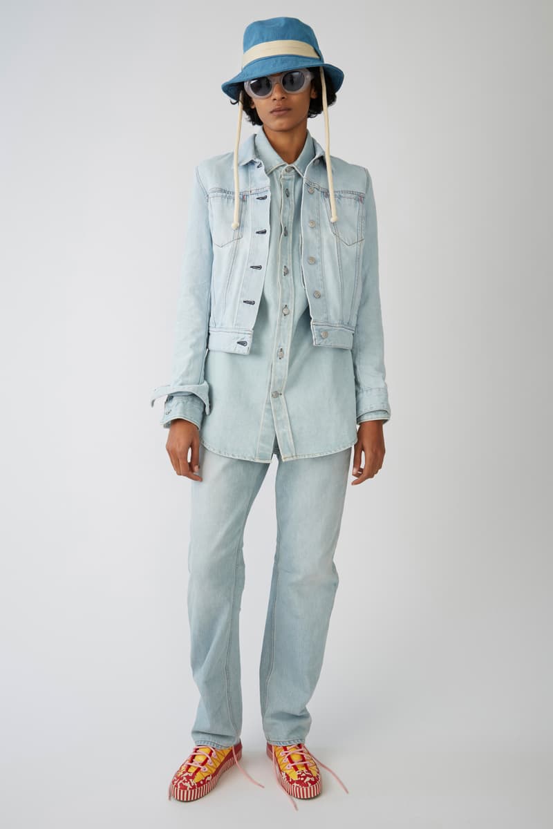 Acne Studios Bla Konst Spring/Summer 2018 Lookbook Denim Jackets Sweaters