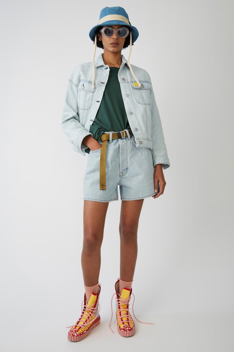 Acne Studios Bla Konst Spring/Summer 2018 Lookbook Denim Jackets Sweaters