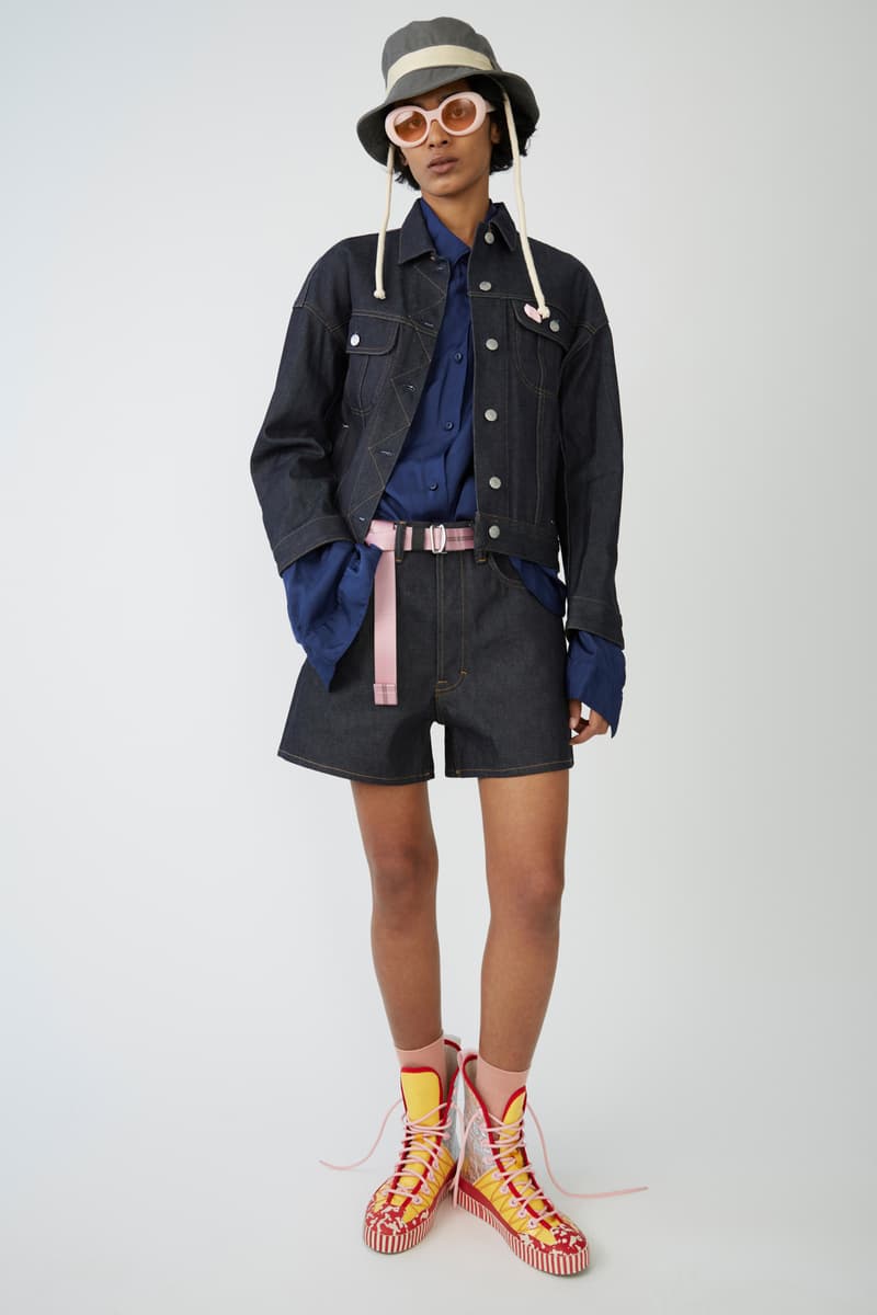 Acne Studios Bla Konst Spring/Summer 2018 Lookbook Denim Jackets Sweaters