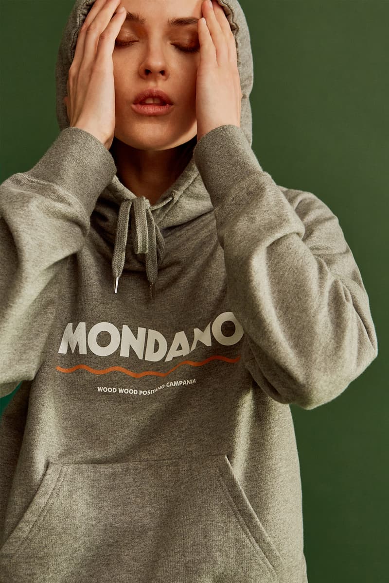 wood wood mid season drop spring summer hoodies tees bucket hats long sleeves grey hoodie