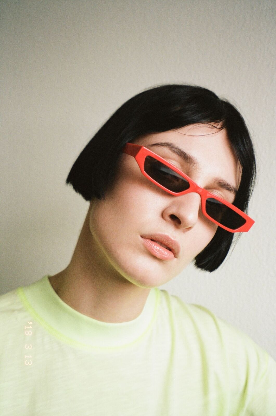Ace & Tate Futuristic Sunglasses in Pris and Neo Yellow Black Red Sci-Fi Movie Characters