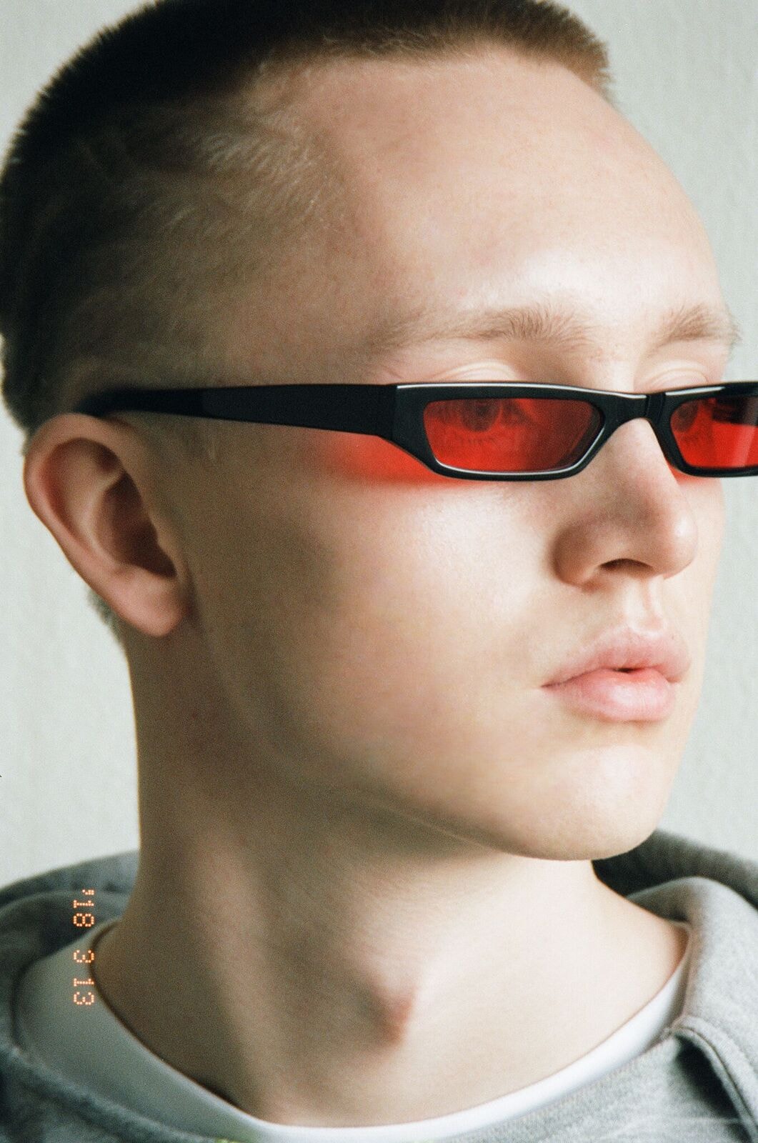 Ace & Tate Futuristic Sunglasses in Pris and Neo Yellow Black Red Sci-Fi Movie Characters