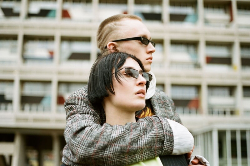 Ace & Tate Futuristic Sunglasses in Pris and Neo Yellow Black Red Sci-Fi Movie Characters