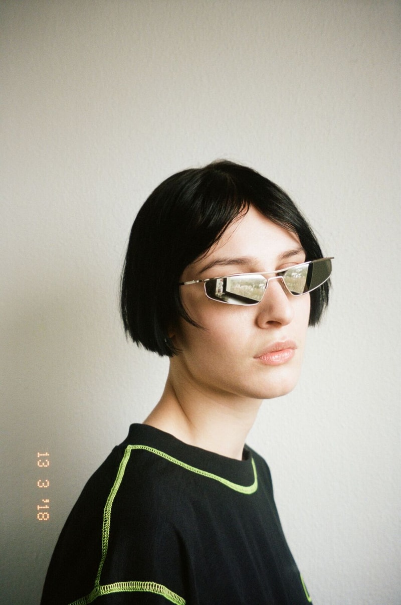 Ace & Tate Futuristic Sunglasses in Pris and Neo Yellow Black Red Sci-Fi Movie Characters