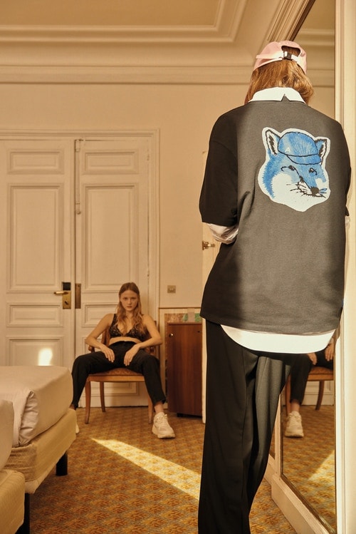 Maison Kitsune x Ader Error Capsule Collection Limited Edition HBX French Korean Twin Lookbook Streetwear