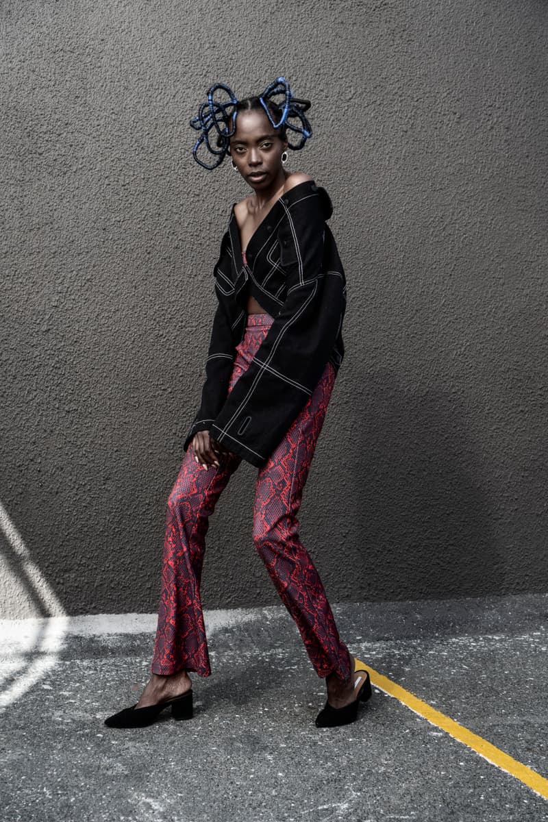 Daily Paper Spring/Summer 2018 Collection Snakeskin Candy Purple Fuchsia Elegance Women's Womenswear brand