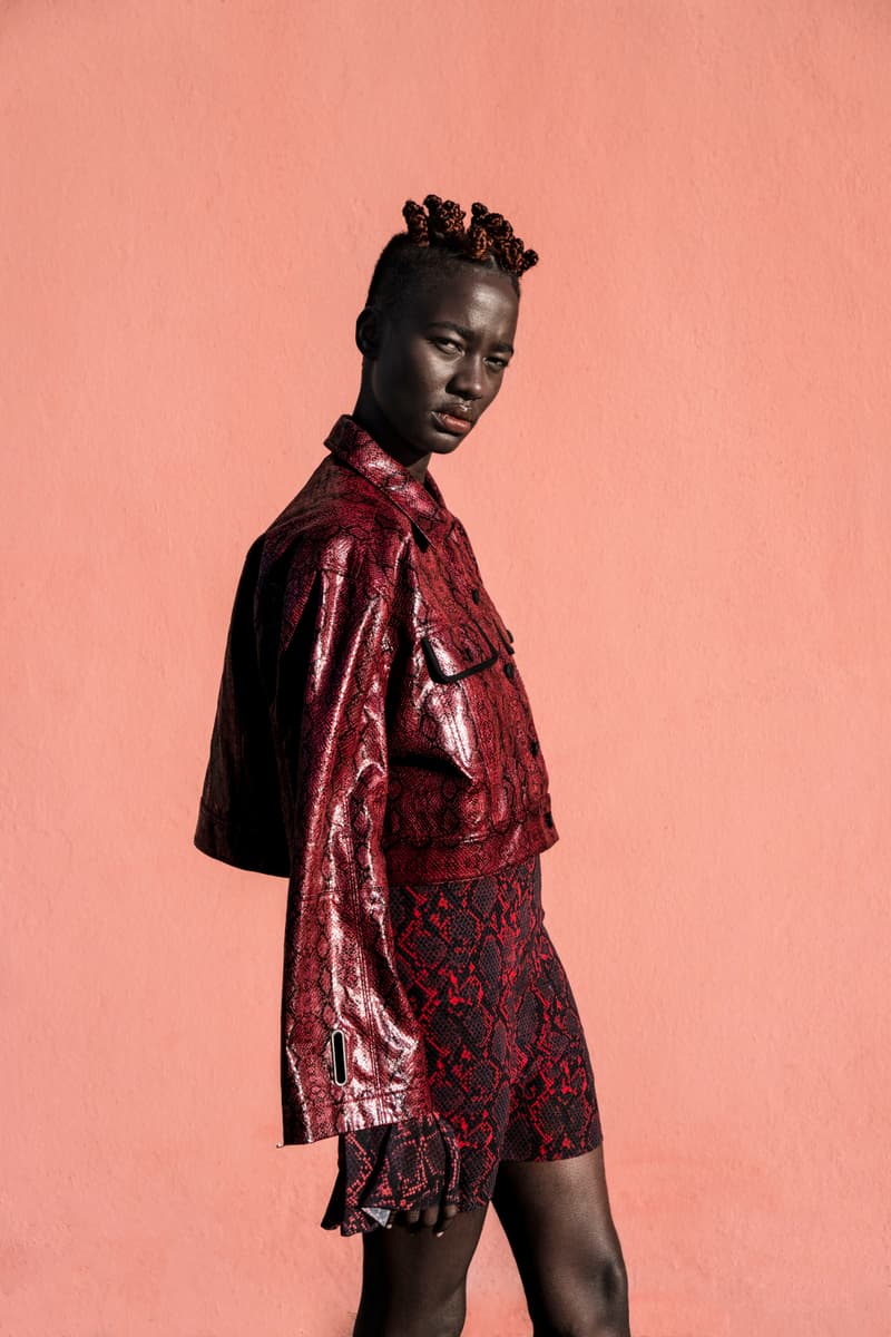 Daily Paper Spring/Summer 2018 Collection Snakeskin Candy Purple Fuchsia Elegance Women's Womenswear brand