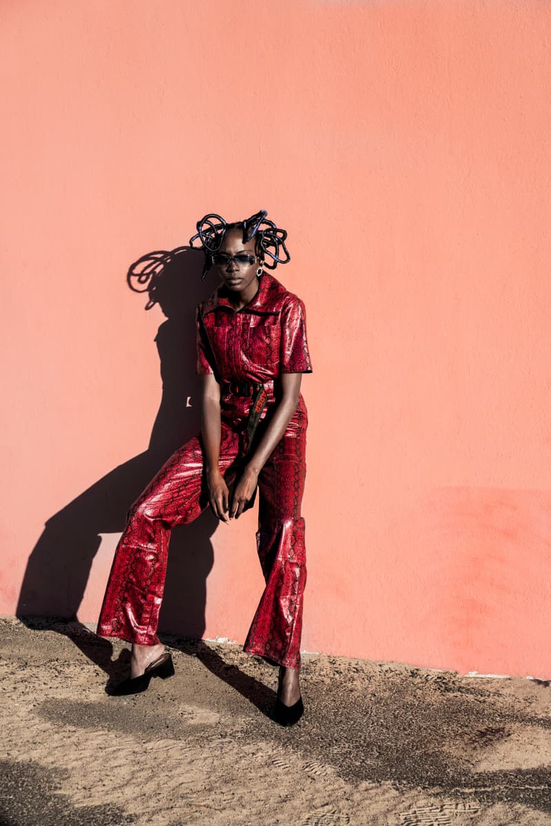 Daily Paper Spring/Summer 2018 Collection Snakeskin Candy Purple Fuchsia Elegance Women's Womenswear brand