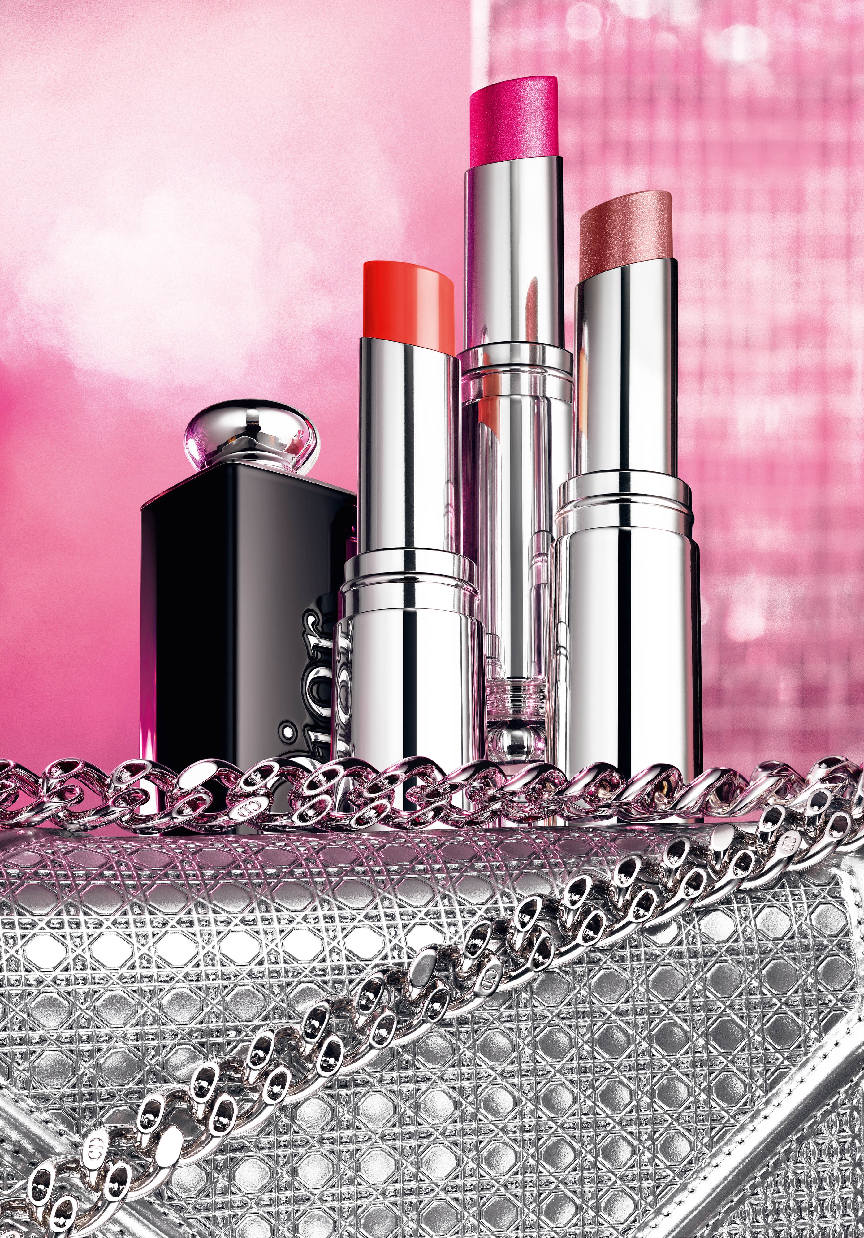 Dior Makeup Summer Lookbook 2018 Candy Colors Purple Pink Orange Red Lipstick Foundation Fragrance