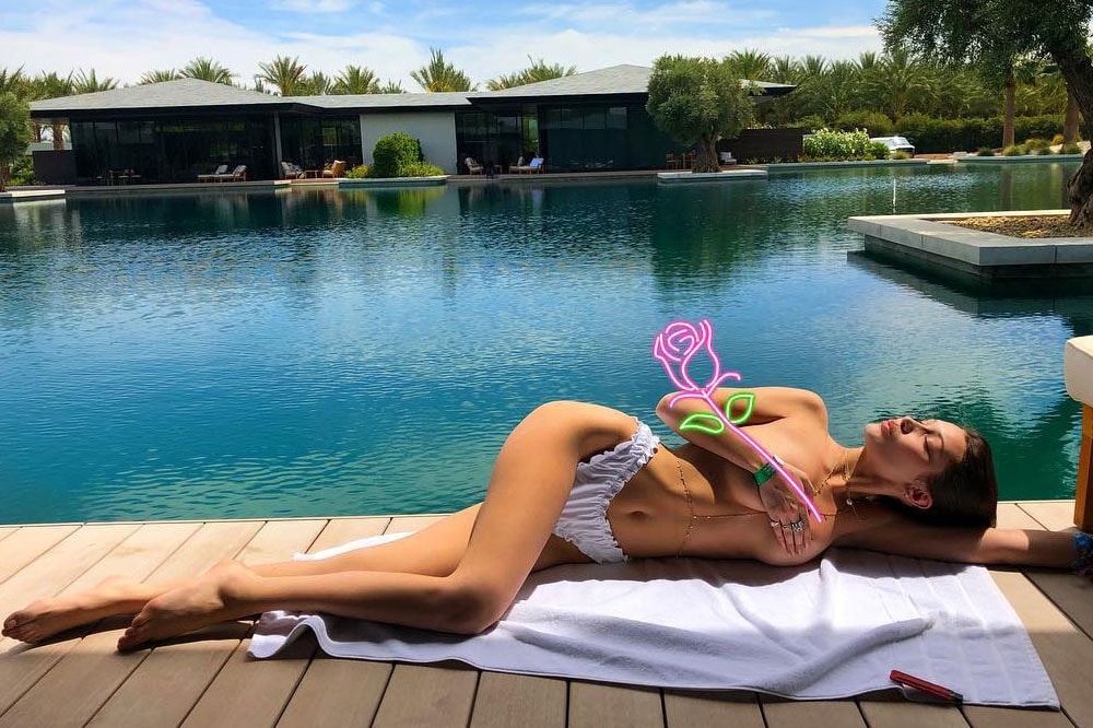 Gigi Bella Hadid Coachella Mansion Villa Zenyara Luxurious Desert Oasis