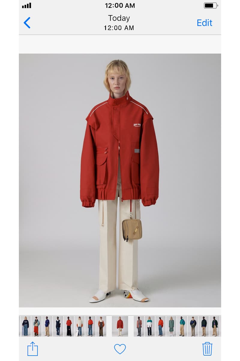 Ader Error Spring/Summer 2018 iPhone Lookbook Collection Korean Fashion Style Streetwear Label