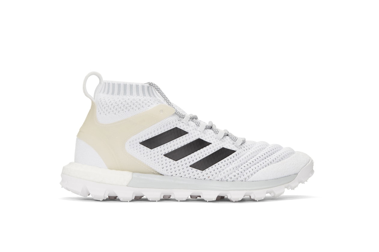 Gosha Rubchinskiy x adidas Originals Sneakers Copa Sock Runner Neon Yellow White Shoe Collaboration