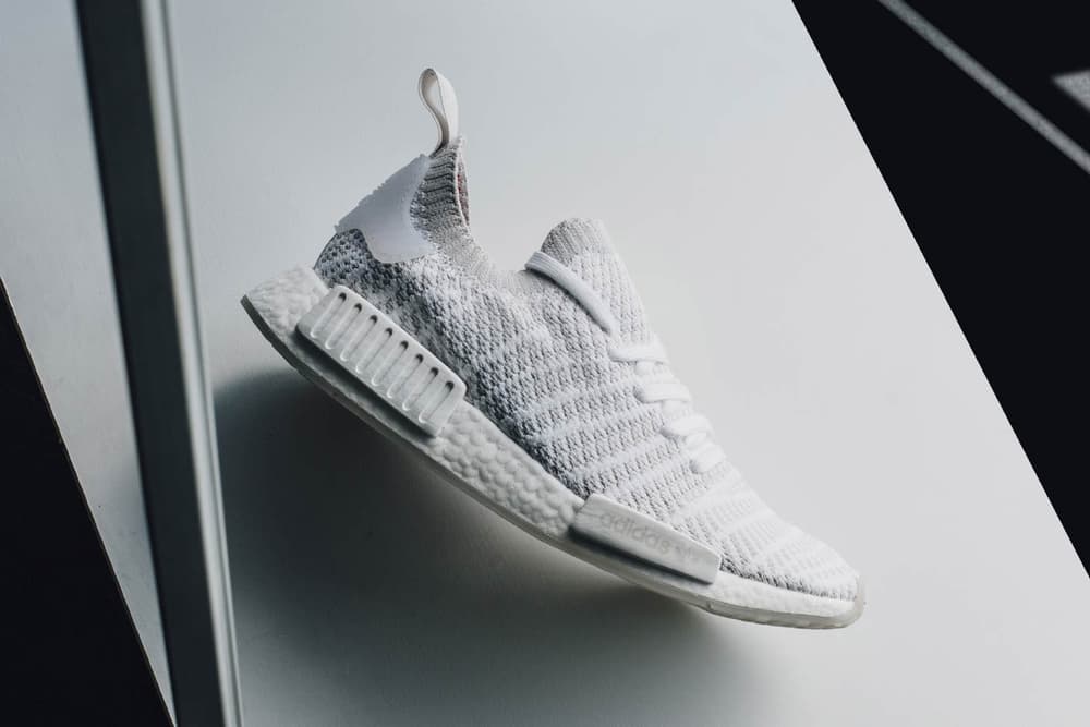 Adidas Nmd R1 Stlt Primeknit White And Soft Pink Hypebae
