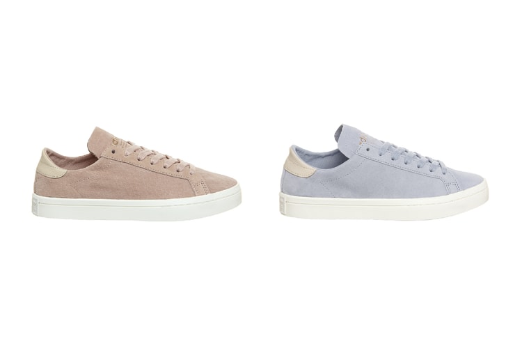 adidas Originals' Court Vantage Sneaker Now Comes in Pastel Pink and Blue