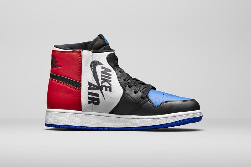 Air Jordan 1 Nike Brand Rebel XX Reimagined Top 3 Bred Royal Chicago Blue Red White Black Release Price Date