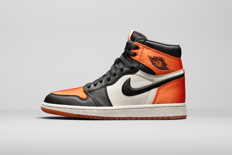 Air Jordan 1 Nike Brand Satin Shattered Backboard Orange Women Release Price Date