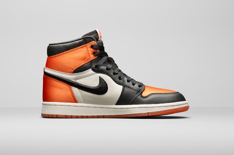 Air Jordan 1 Nike Brand Satin Shattered Backboard Orange Women Release Price Date