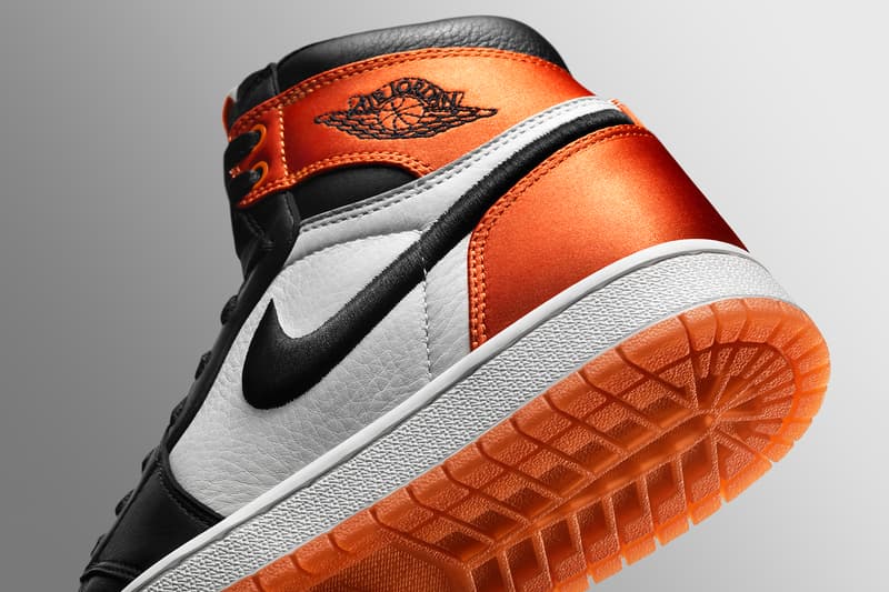 Air Jordan 1 Nike Brand Satin Shattered Backboard Orange Women Release Price Date