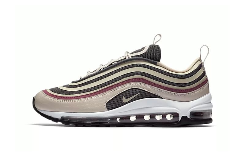 Nike Air Max 97 Ultra Desert Sand Dark Grey Vintage Wine