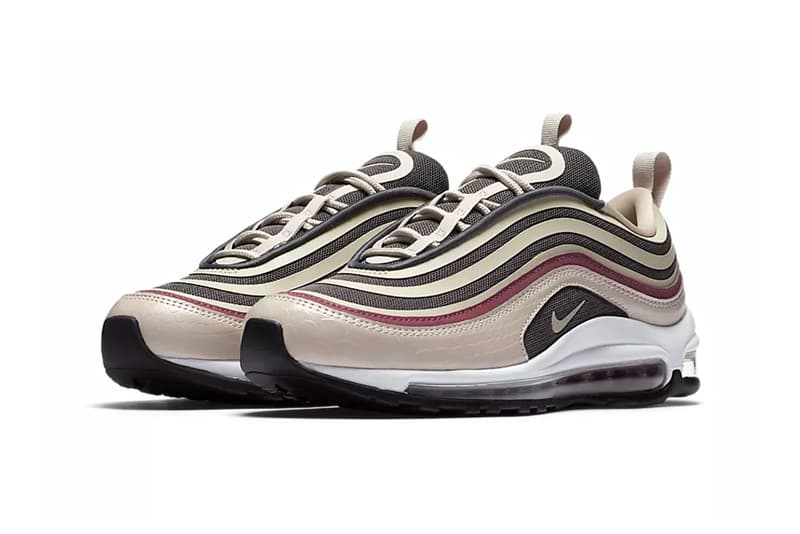 Nike Air Max 97 Ultra Desert Sand Dark Grey Vintage Wine