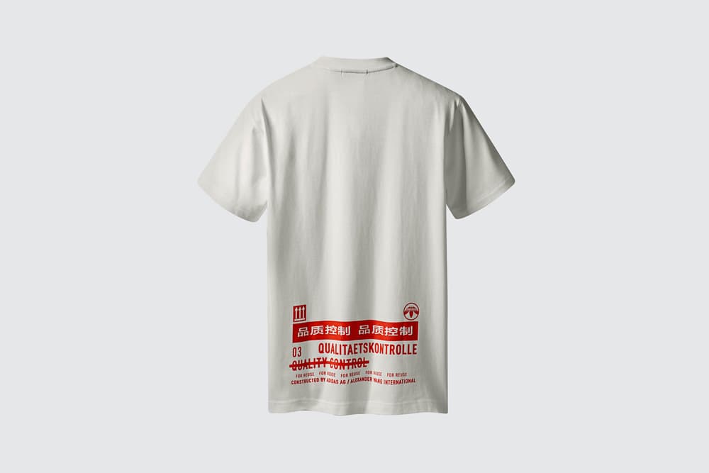 adidas Originals by Alexander Wang Season 3 Collection T-Shirt White
