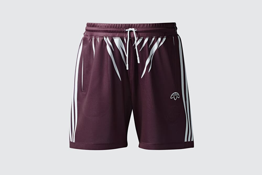 adidas Originals by Alexander Wang Season 3 Collection Shorts Maroon