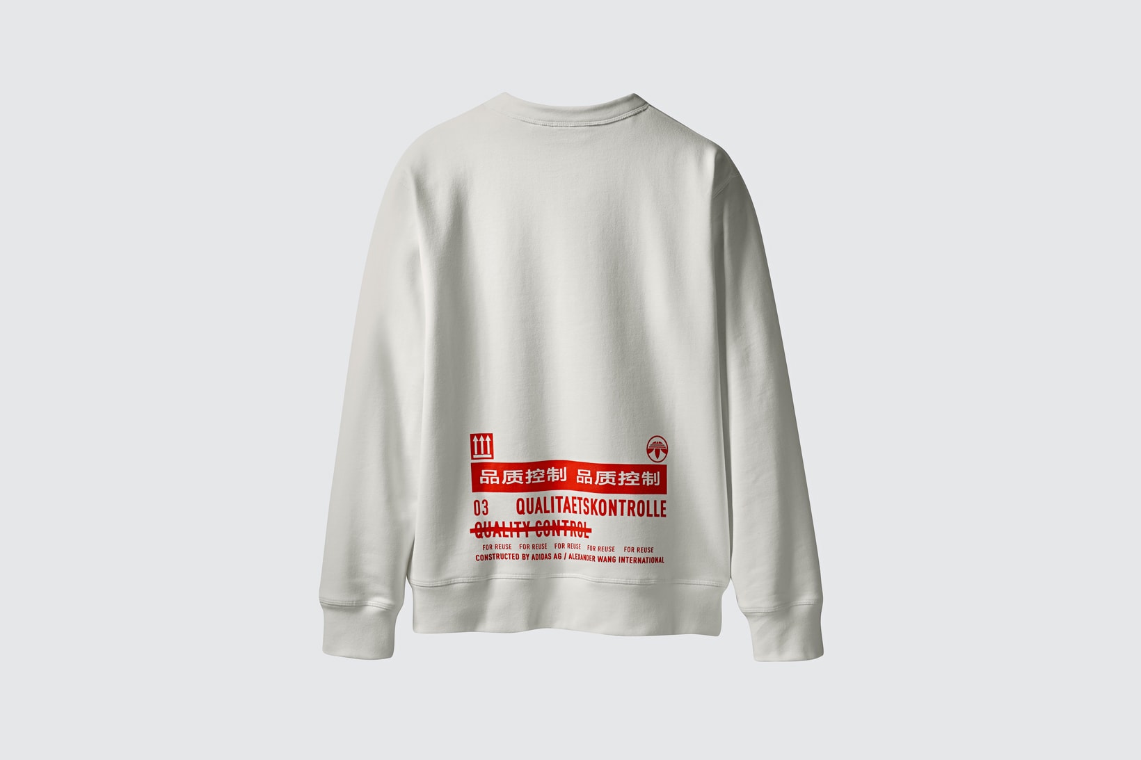 adidas Originals by Alexander Wang Season 3 Collection Sweater White