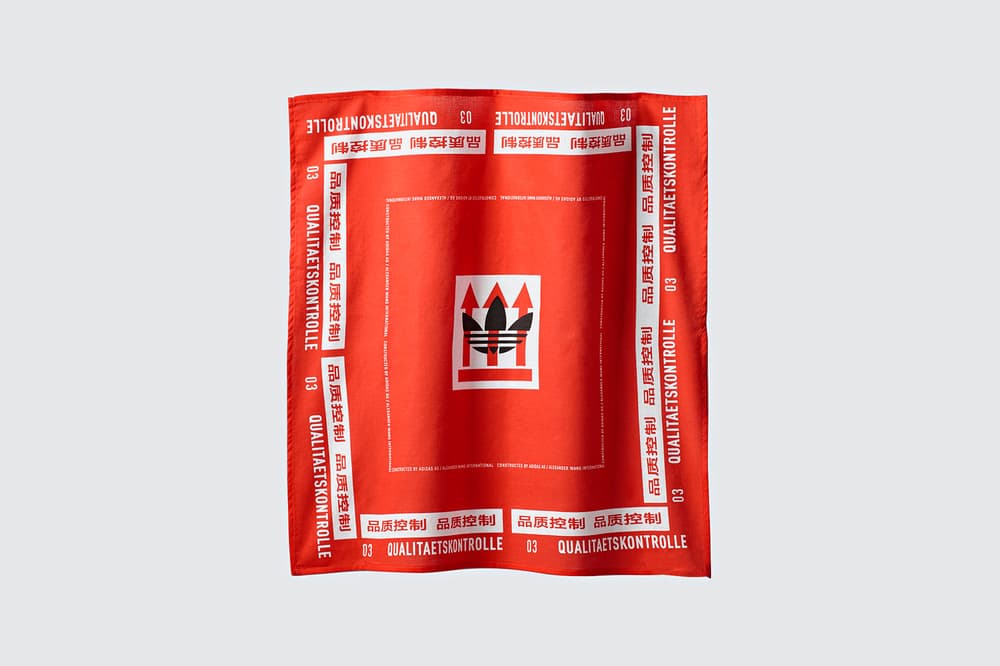 adidas Originals by Alexander Wang Season 3 Collection Scarf Red
