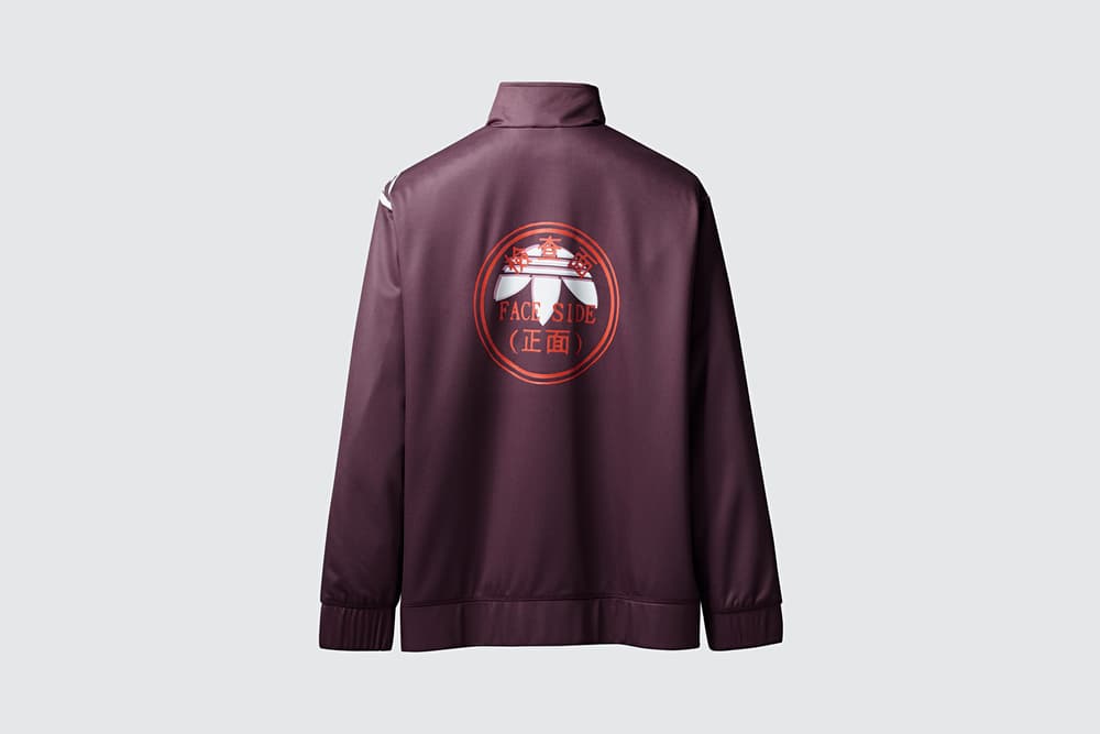 adidas Originals by Alexander Wang Season 3 Collection Track Jacket Maroon