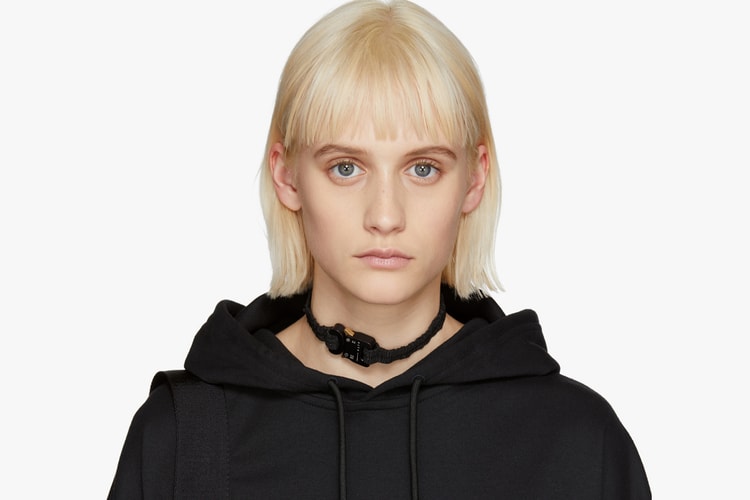 Elevate Your Accessory Game with ALYX's Edgy Buckle Choker