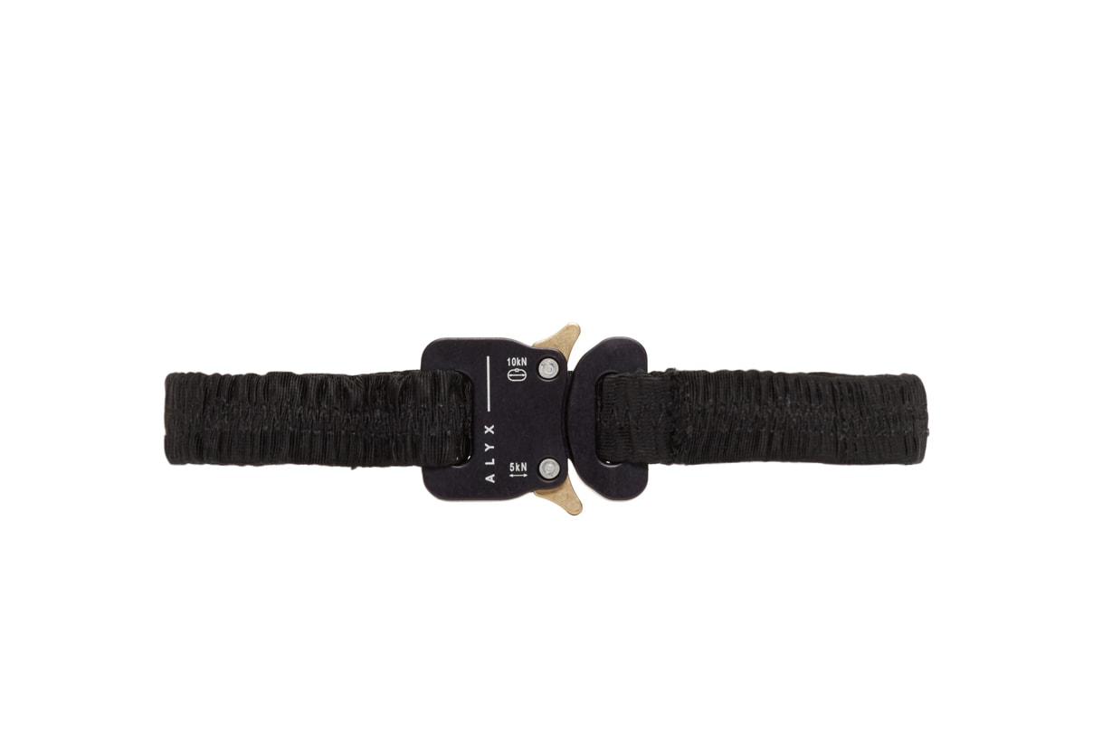 ALYX Studio Black Buckle Choker Necklace SSENSE Exclusive Matthew Williams Accessories