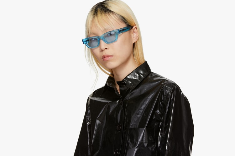 AMBUSH's Clear Blue Ray Sunglasses Hide an Interesting Detail