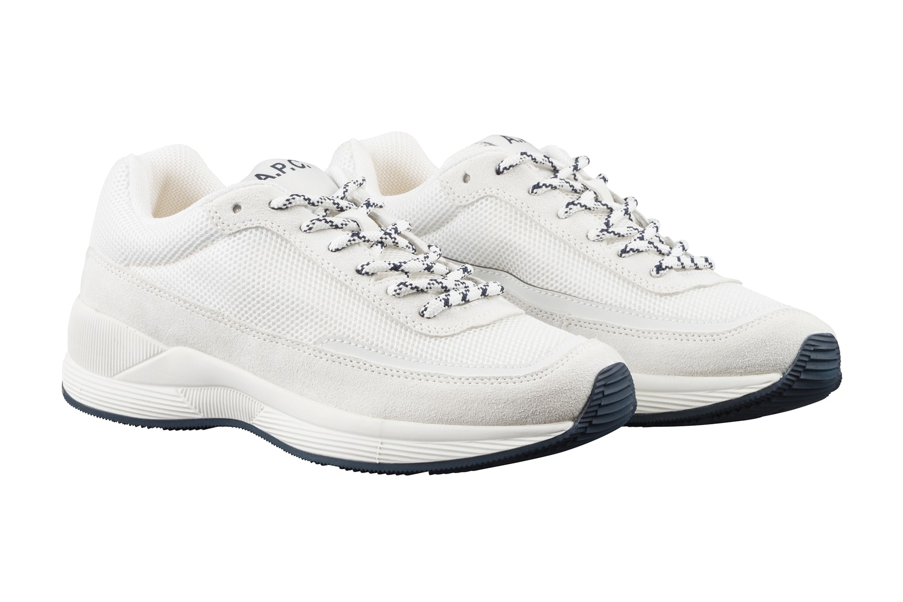 A.P.C. Sneaker Women Minimalist Dad Chunky Release Price Paris Colorway White Beige Trend Jean Touitou Spring 2018 White