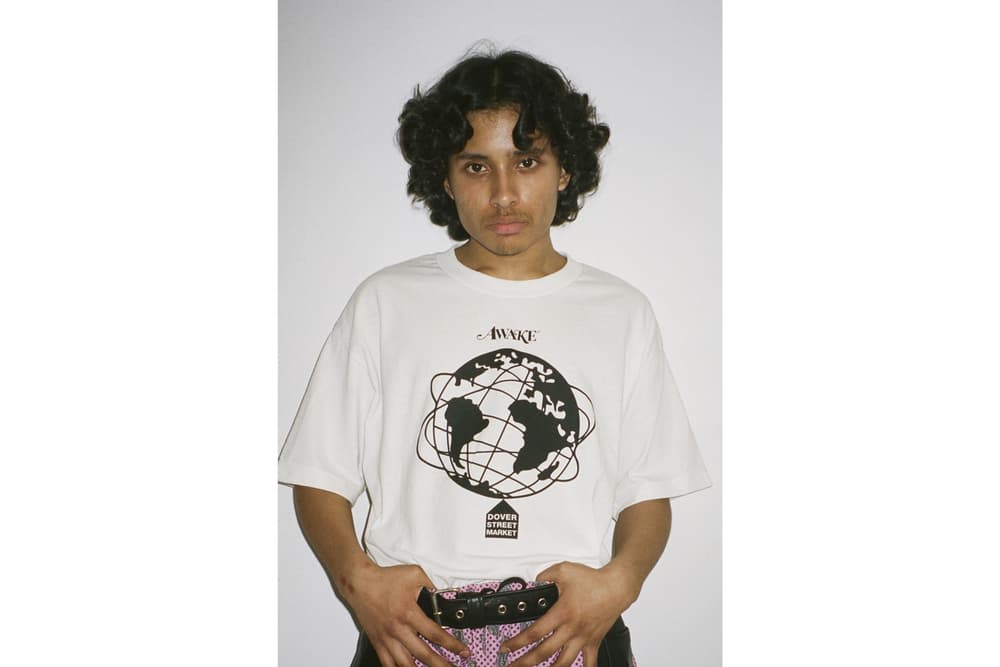 Awake NY x Dover Street Market New York Collaboration T-Shirt White