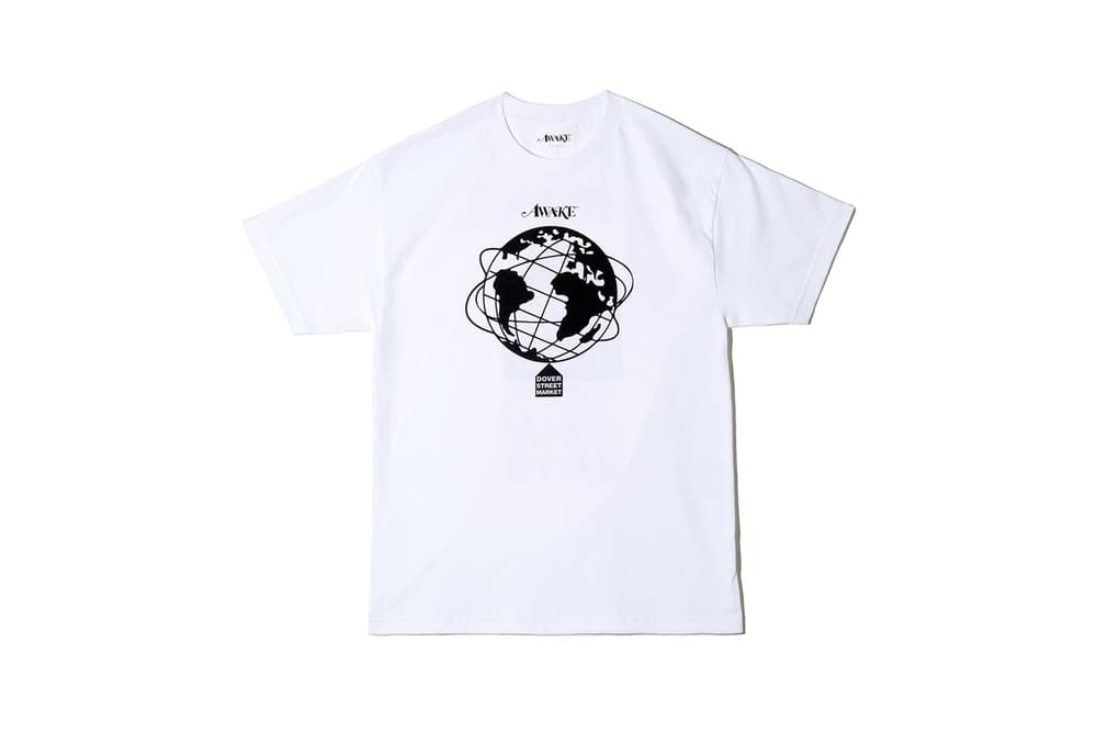 Awake NY x Dover Street Market New York Collaboration T-Shirt White