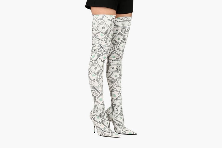 Balenciaga's New Thigh High Boots Are for the Money Makers
