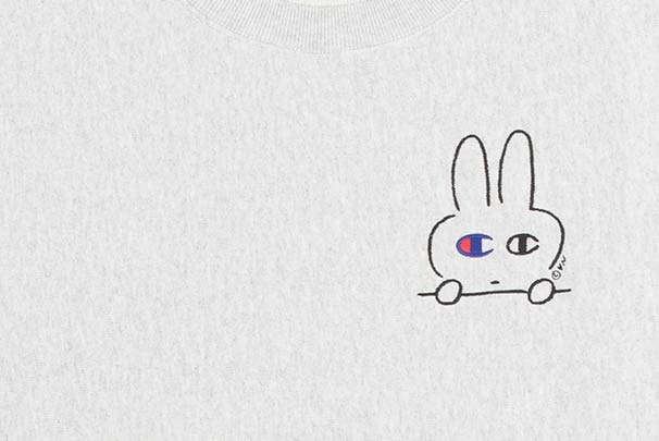 BEAMS x Champion Collab on Adorable Artist Series Sweatshirts
