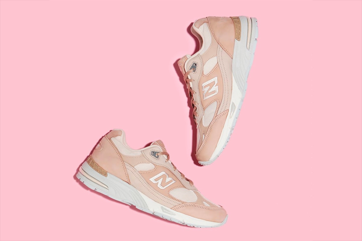 Best Underrated Dad Sneaker Chunky New Balance 991 Pink Sand Grey Release Price