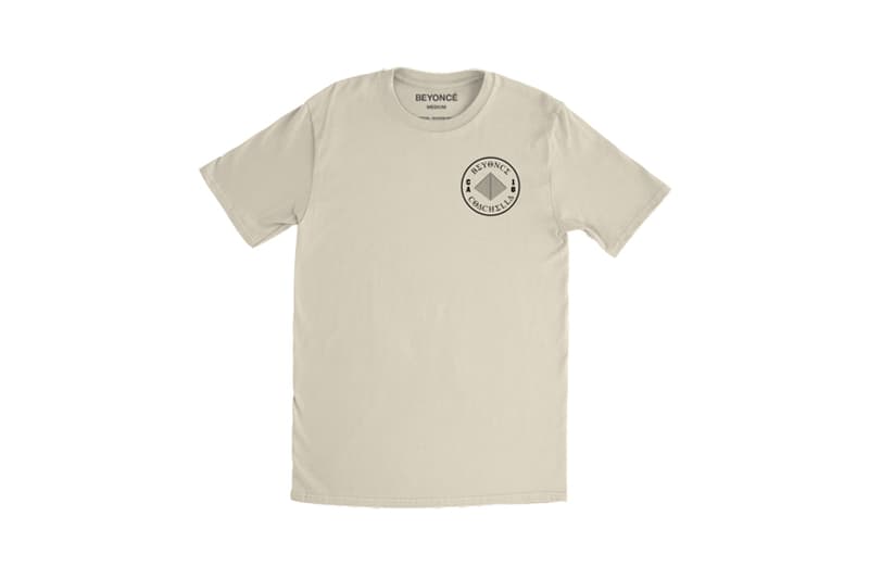 Beyoncé Coachella 2018 Merch Pyramid Tee Tan