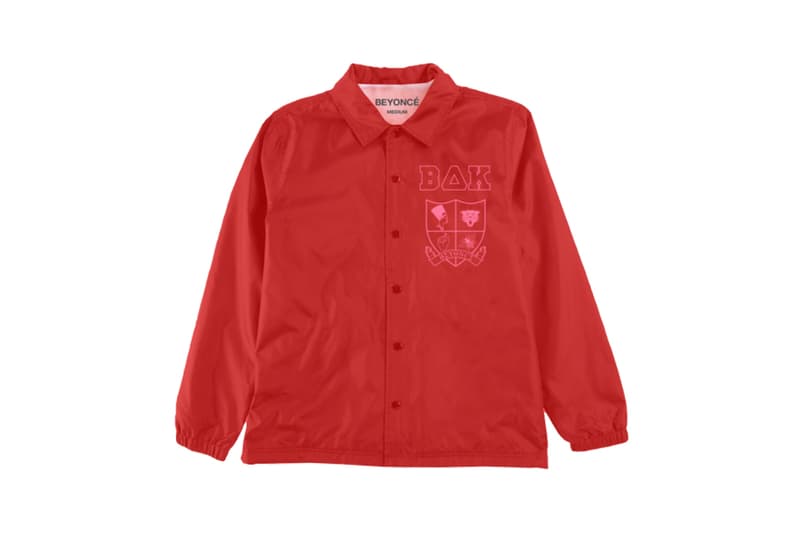Beyoncé Coachella 2018 Merch Crest Windbreaker Red