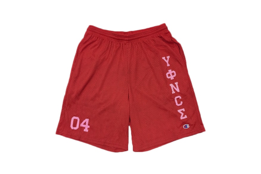 Beyoncé Coachella 2018 Merch Yonce x Champion Shorts Red