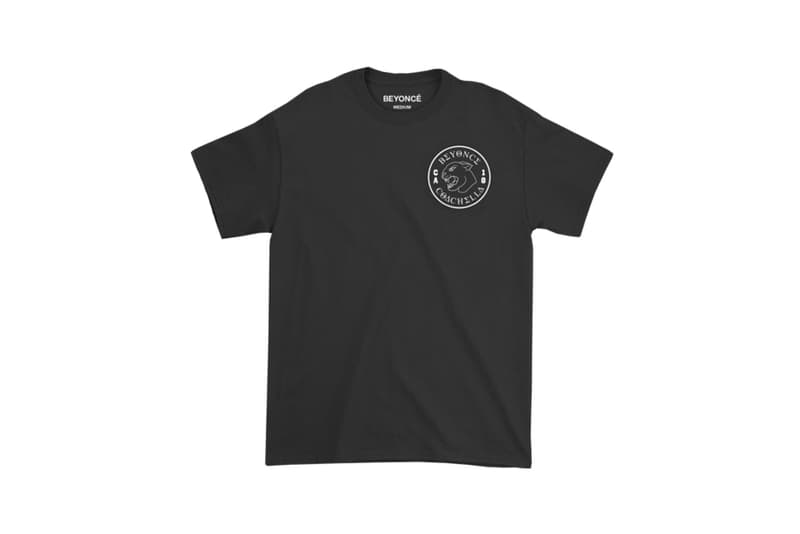 Beyoncé Coachella 2018 Merch Coachella Black Panther Tee Black