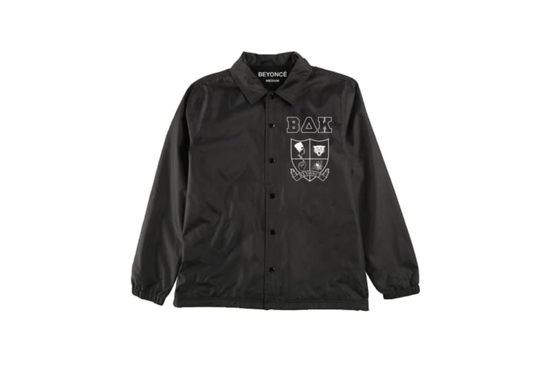 Beyoncé Coachella 2018 Merch Crest Windbreaker Black